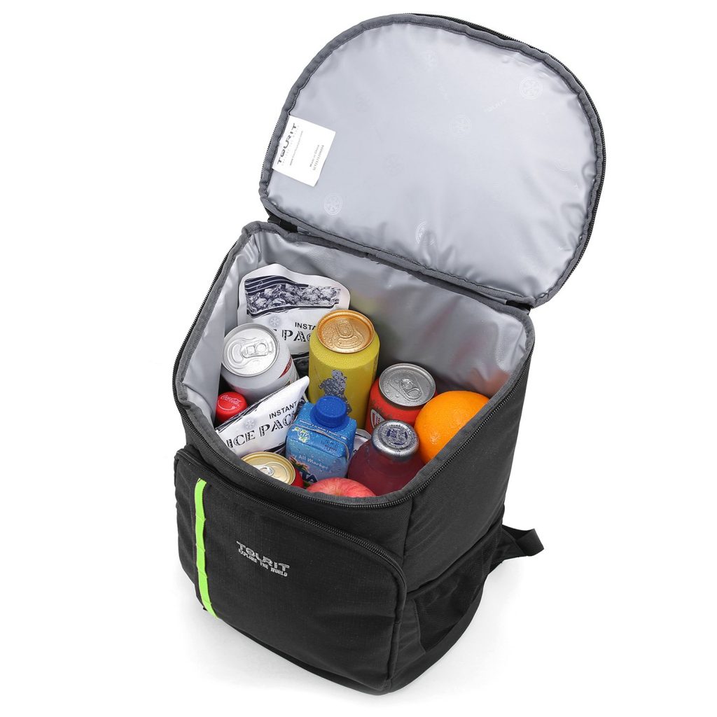 Sac à Dos Isotherme TOURIT 27L Double Compartiment - Parfait Pour Camping, Pique-Nique, Randonnée Et Plage