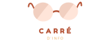 Un logo d'une paire de lunettes.