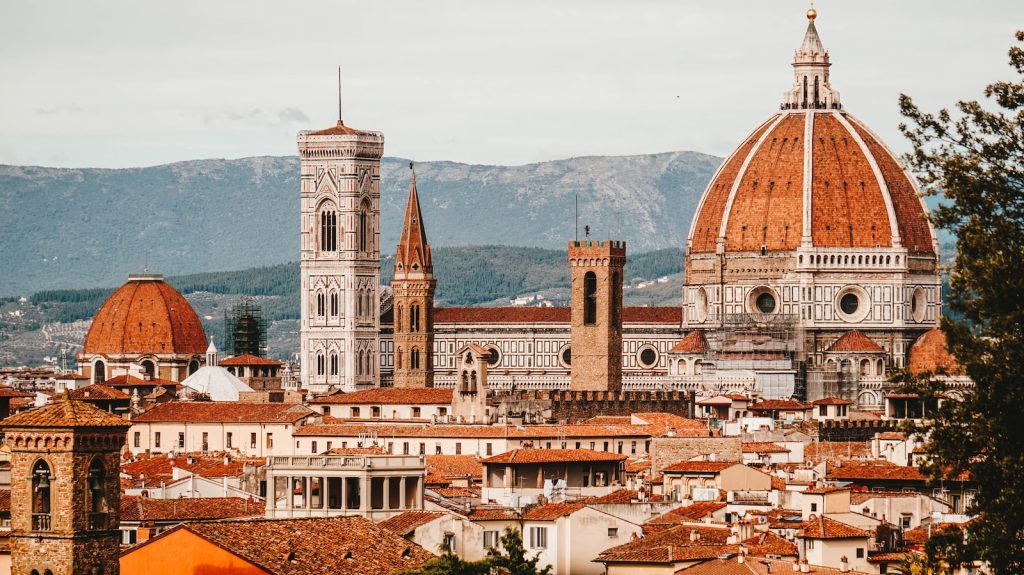 Florence, batiments et paysage