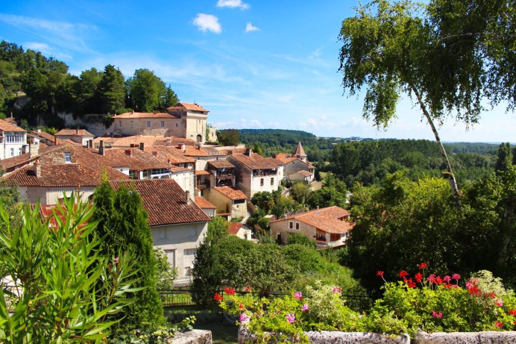 Une petite ville en France.