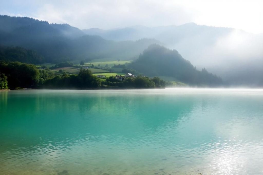 Ce lac français rappelle les grands lacs italiens, sans la cohue