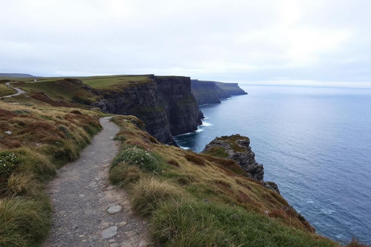 Entre fjords nordiques et falaises françaises, ce paysage est irréel