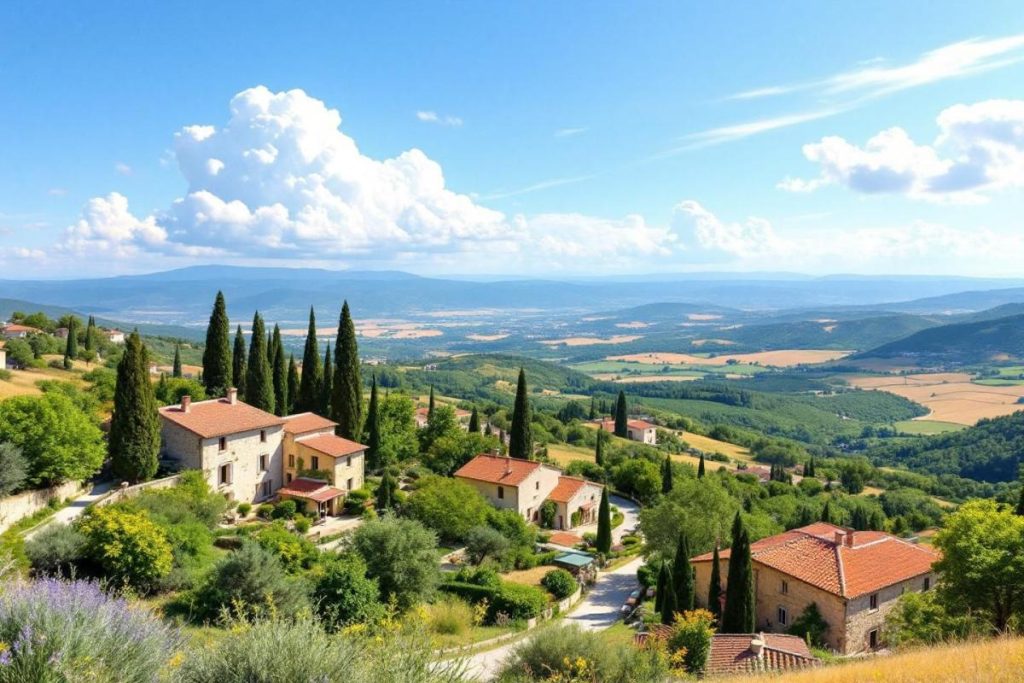 Entre le Luberon et les Alpilles, ce territoire reste étonnamment préservé