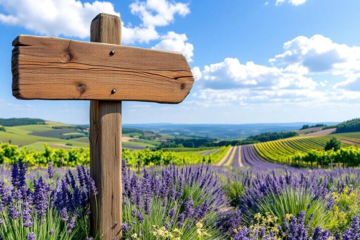 Entre le Luberon et les Alpilles, ce territoire reste étonnamment préservé