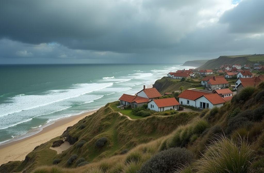 4 petites villes côtières vendéennes menacées par la submersion