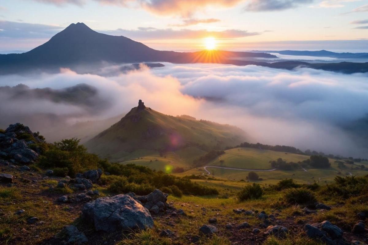 Moins célèbre que le Puy de Dôme, ce volcan offre une expérience plus intime