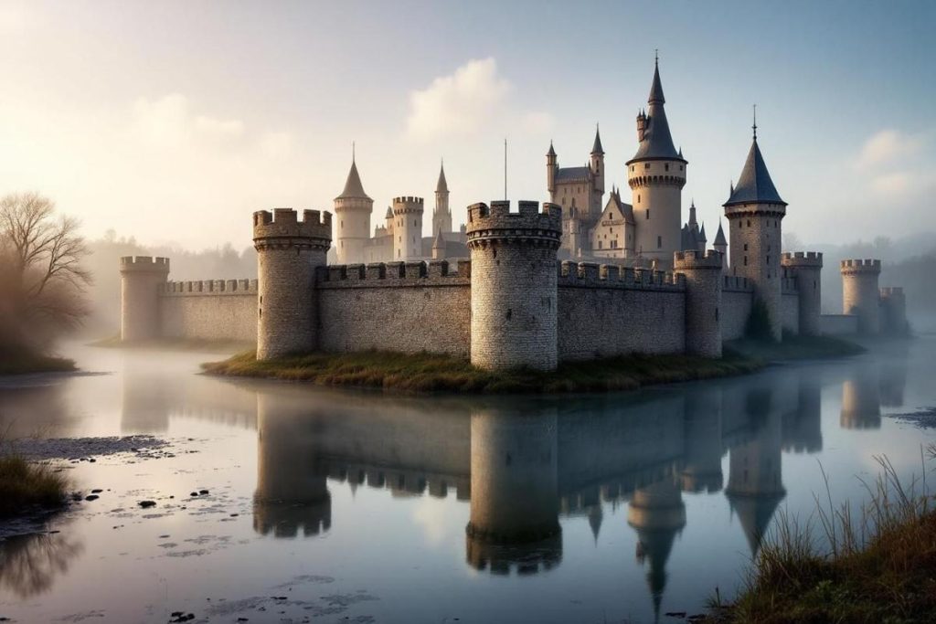 À deux heures de Paris, cette cité fortifiée entourée d’eau est un décor de conte de fées
