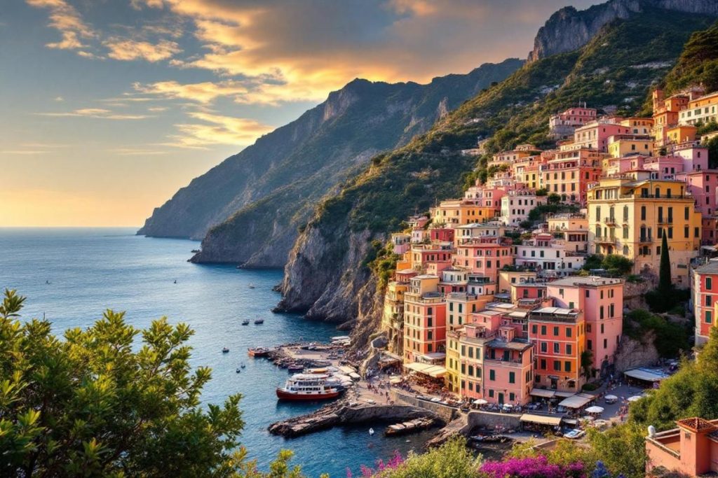 À la frontière italienne, ce village coloré accroché à la falaise évoque les Cinque Terre
