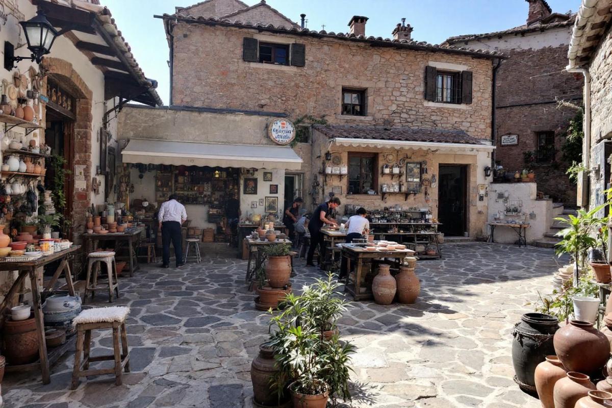 moins d’une heure de Nice, ce village pastel surplombe la Méditerranée