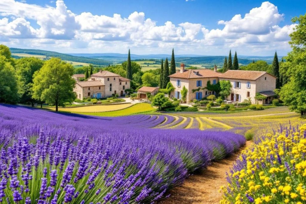 En Provence, ce village entouré de lavande est un tableau vivant en été