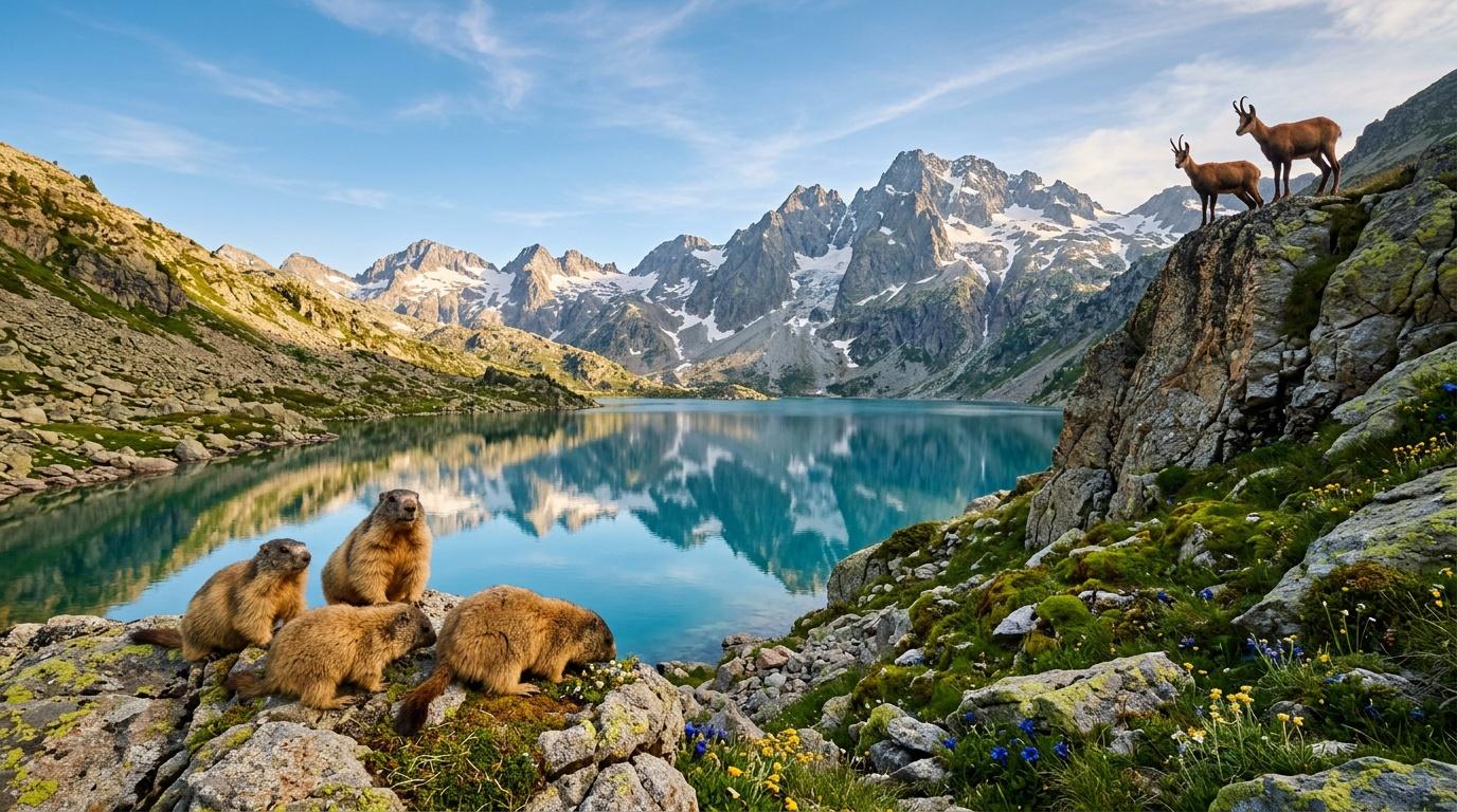 Ce lac aux eaux cristallines niché dans les montagnes est l’un des plus beaux secrets de France