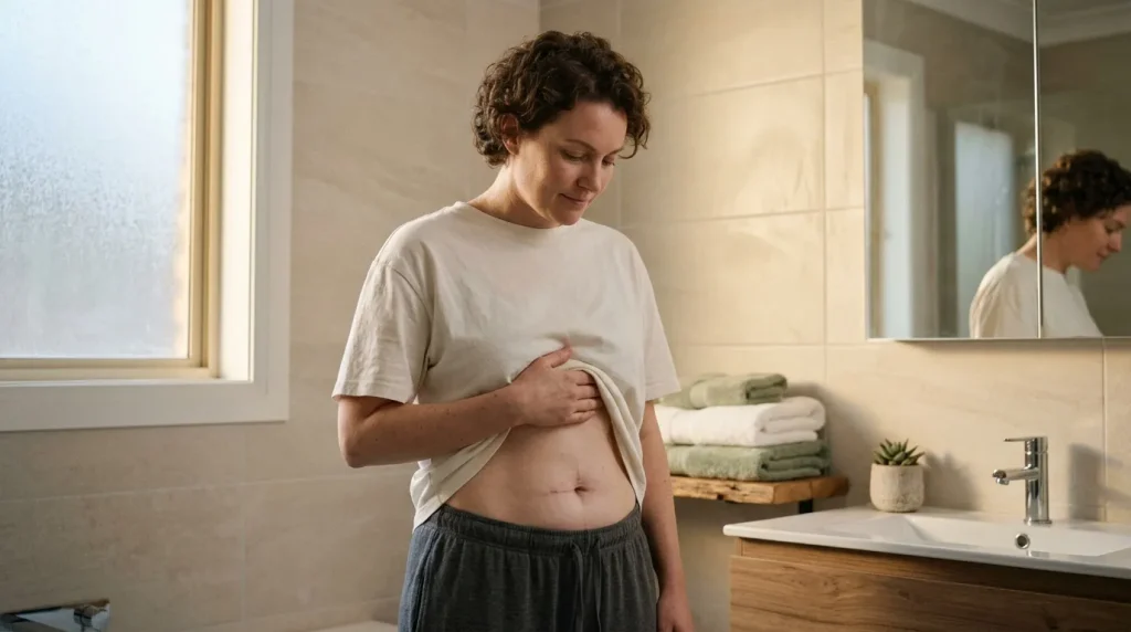 Perte de poids après opération d'une hernie ombilicale