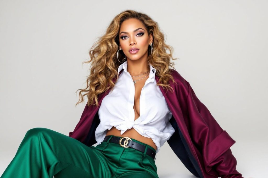Quelle taille de pantalon porte Beyoncé et ses choix de vêtements ?