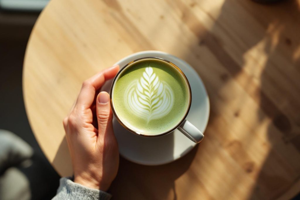 Tout sur le matcha latte : origine, bienfaits et recettes pour préparer cette boisson à base de thé vert