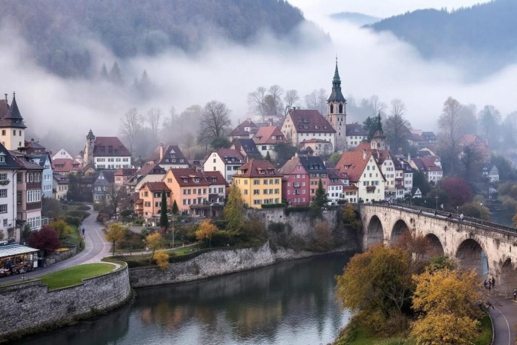 Baignée par une rivière sinueuse, cette commune allemande est appelée la "Venise bavaroise"