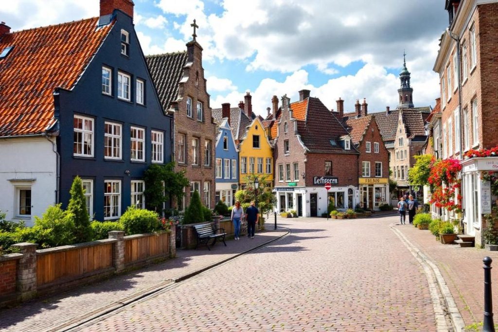 À moins de 2h de Lille, découvrez ce village flamand aux façades colorées classé parmi les plus beaux de France