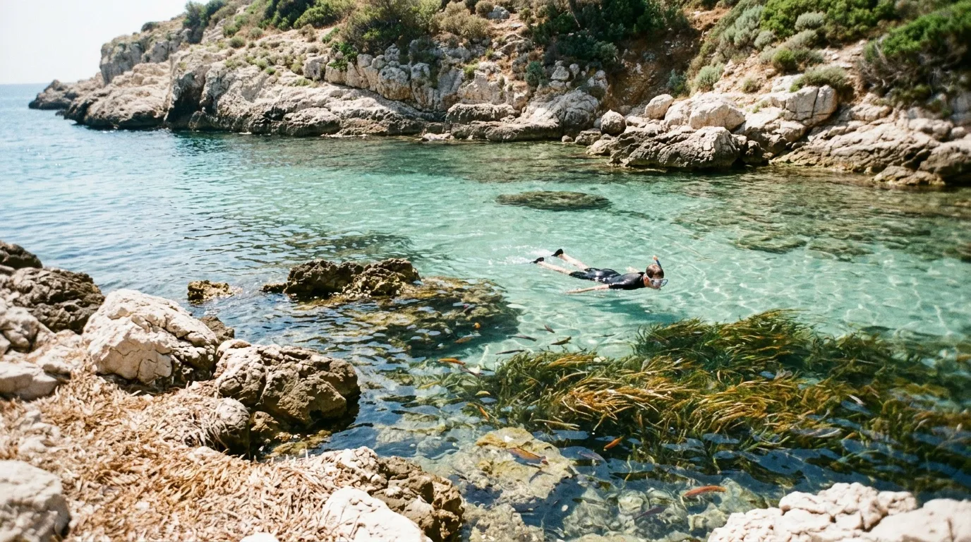 Plus sauvage que Saint-Tropez, cette plage préservée séduit par son eau turquoise et son sable blanc