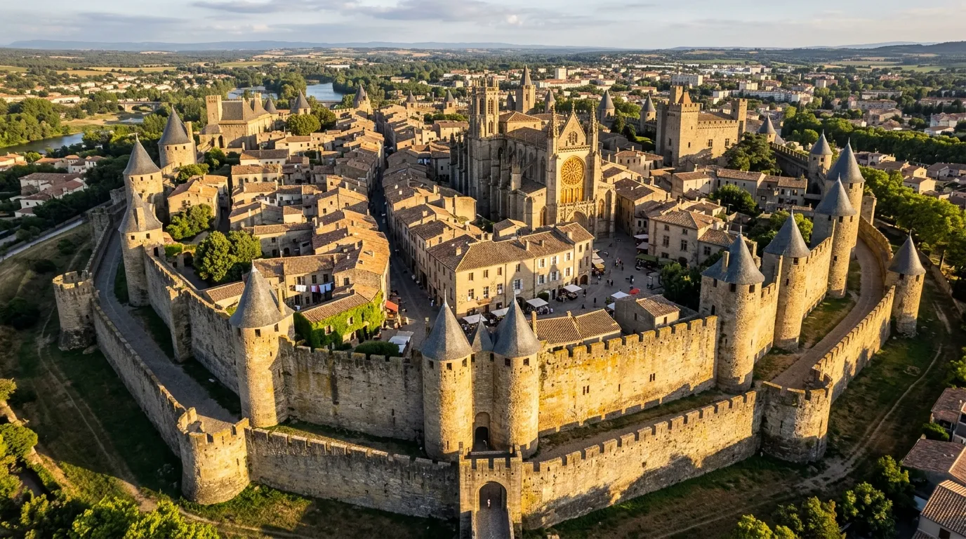 Le plus vaste château fort d’Europe se trouve en France