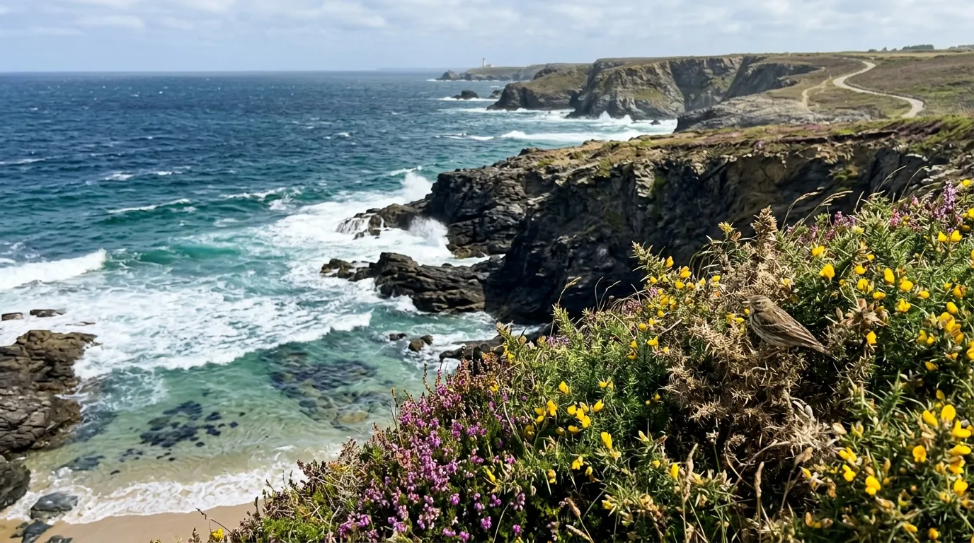 Cette île bretonne abrite certaines des plages les plus sauvages de l’Atlantique