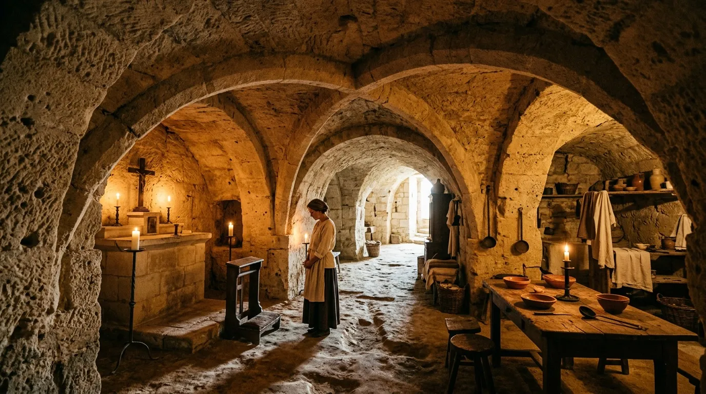 Chaque été, ce village troglodyte attire des milliers de visiteurs curieux