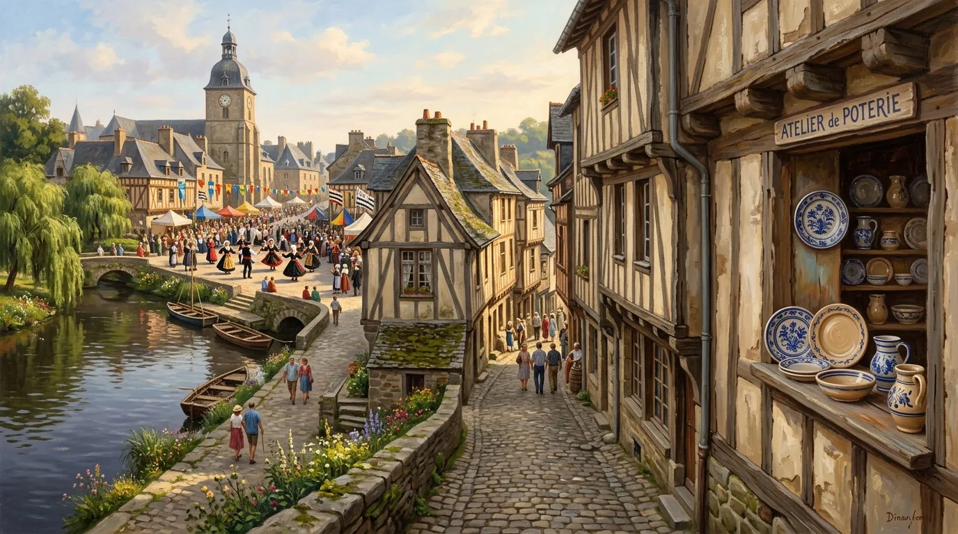 Plus artistique que Vannes et plus discrète que Rennes, cette ville bretonne mérite le détour