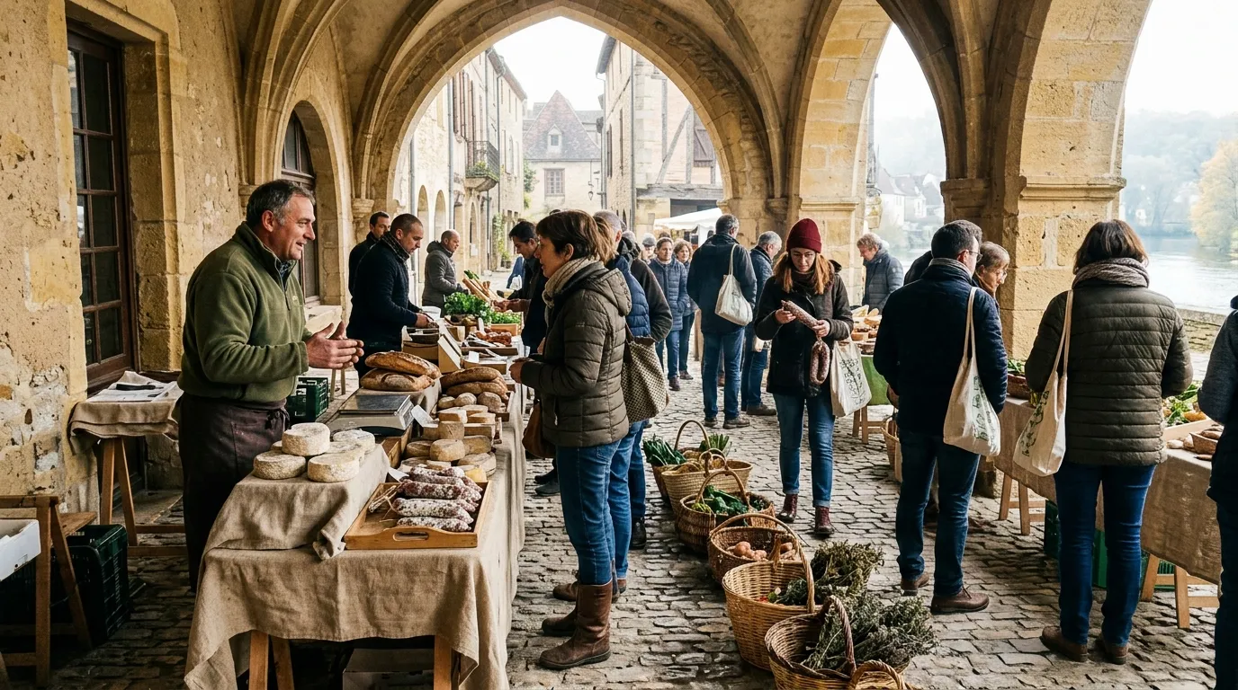 À moins d'une heure de Toulouse, ce village médiéval possède l'un des plus beaux ponts fortifiés de France
