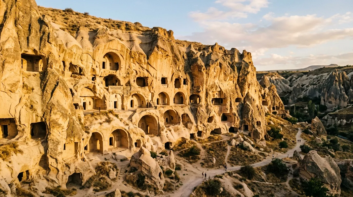 Ce village troglodyte ligérien évoque les paysages de Cappadoce