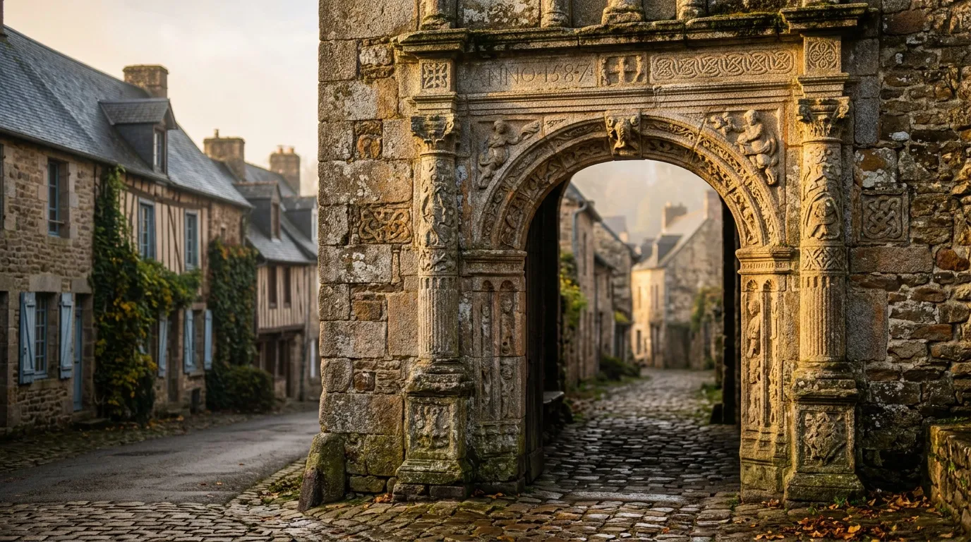 À moins d’une heure de Rennes, ce village breton classé cache l’un des patrimoines médiévaux les plus remarquables de France