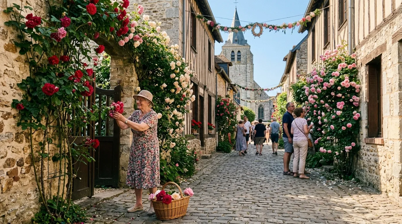 À moins de 2h de Paris, cette Petite Cité de Caractère abrite l'un des plus remarquables jardins de France