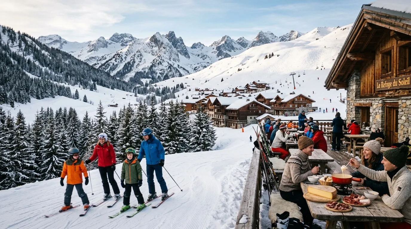 Tout le monde disait que ce village savoyard était trop reculé jusqu'à ce qu'il affiche complet chaque hiver