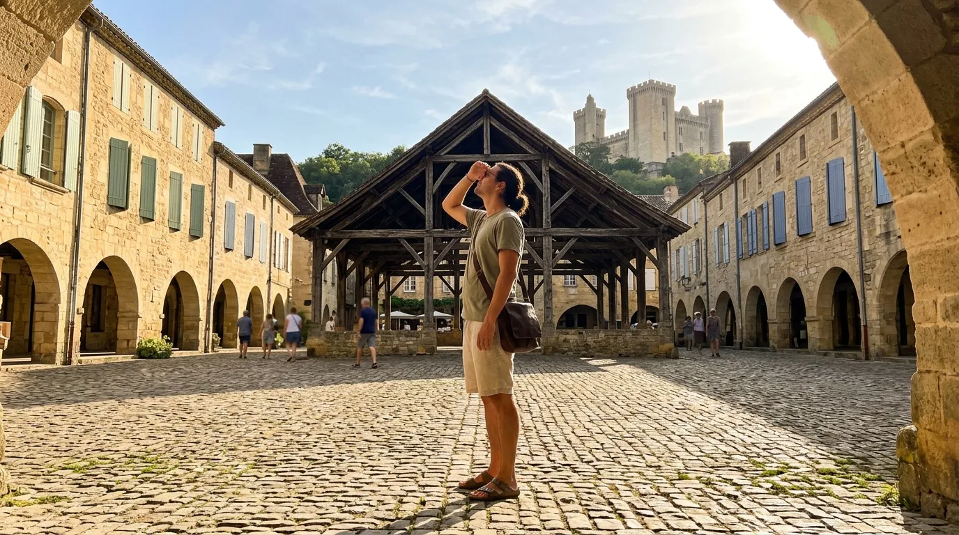 À 1h30 de Bordeaux, cette bastide méconnue abrite l'un des plus impressionnants châteaux du Sud-Ouest