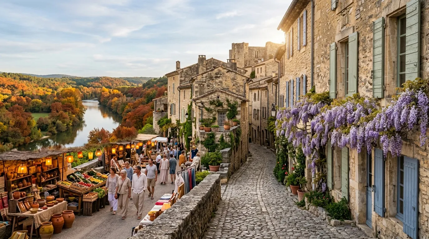 À 1h de Bordeaux, ce village labellisé abrite l’un des plus remarquables châteaux du Sud-Ouest