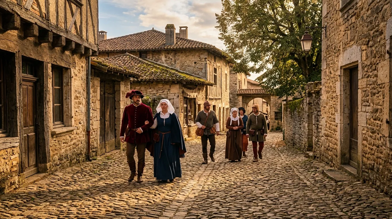 À moins d’une heure de Lyon, cette Petite Cité de Caractère cache l’un des plus beaux villages médiévaux de France