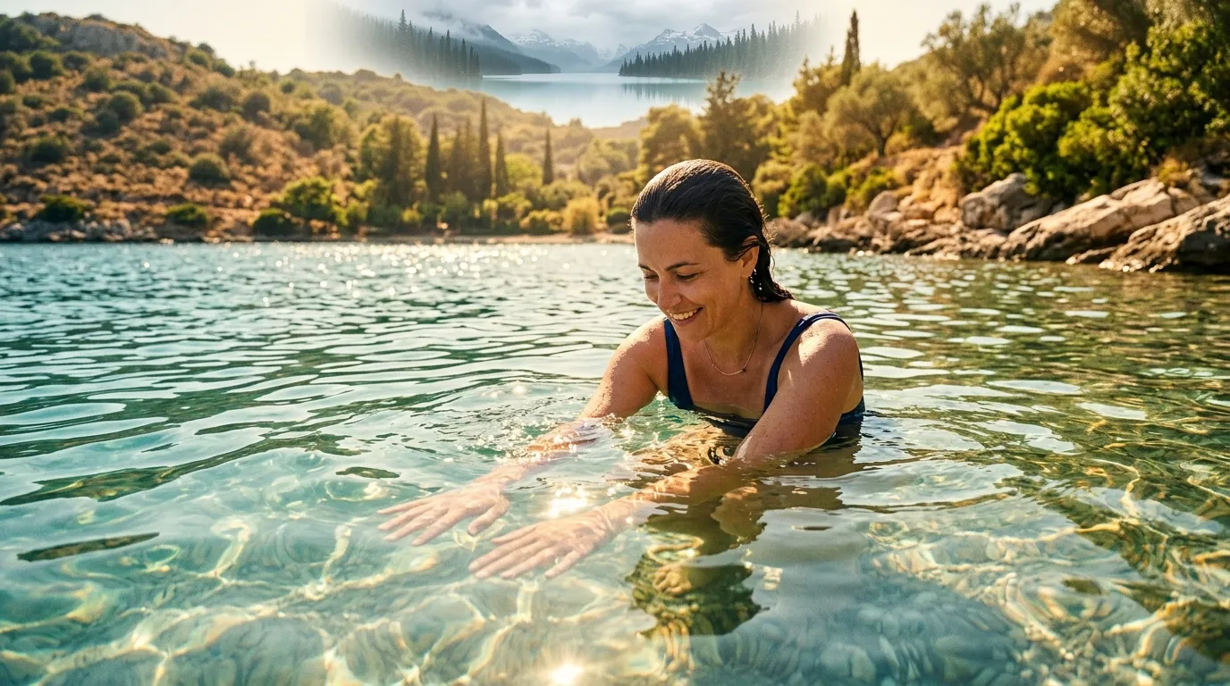 Ce lac alpin aux eaux turquoise rivalise avec ceux du Canada