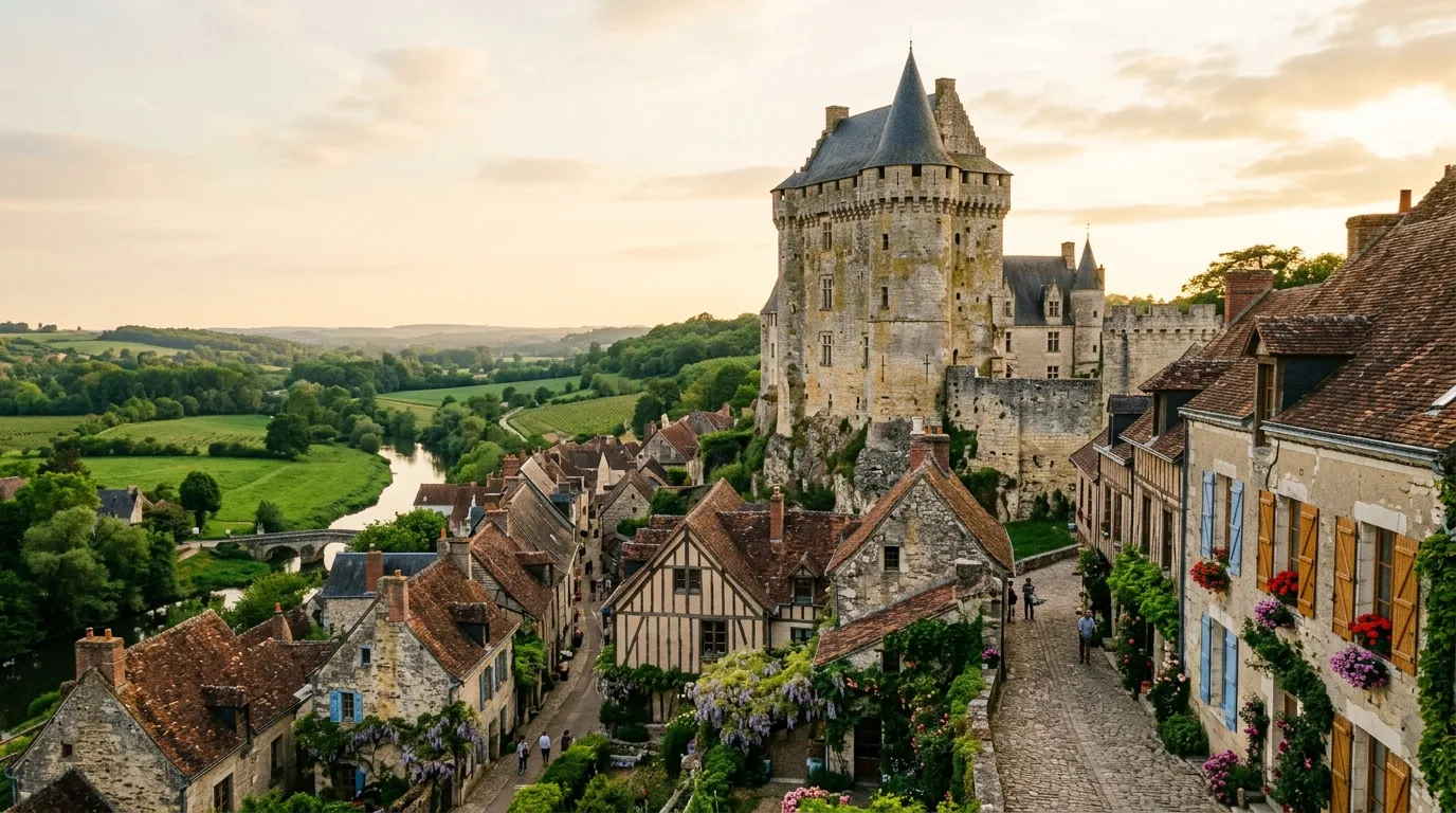 À moins d'1h d'Orléans, cette cité médiévale possède l'un des plus impressionnants donjons du pays