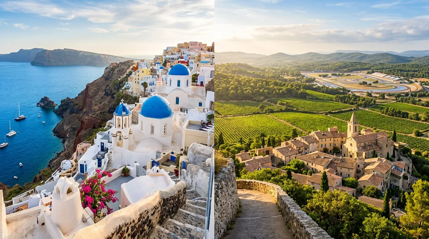 Pas besoin d'aller à Santorin : ce village provençal offre les mêmes ruelles blanches baignées de soleil