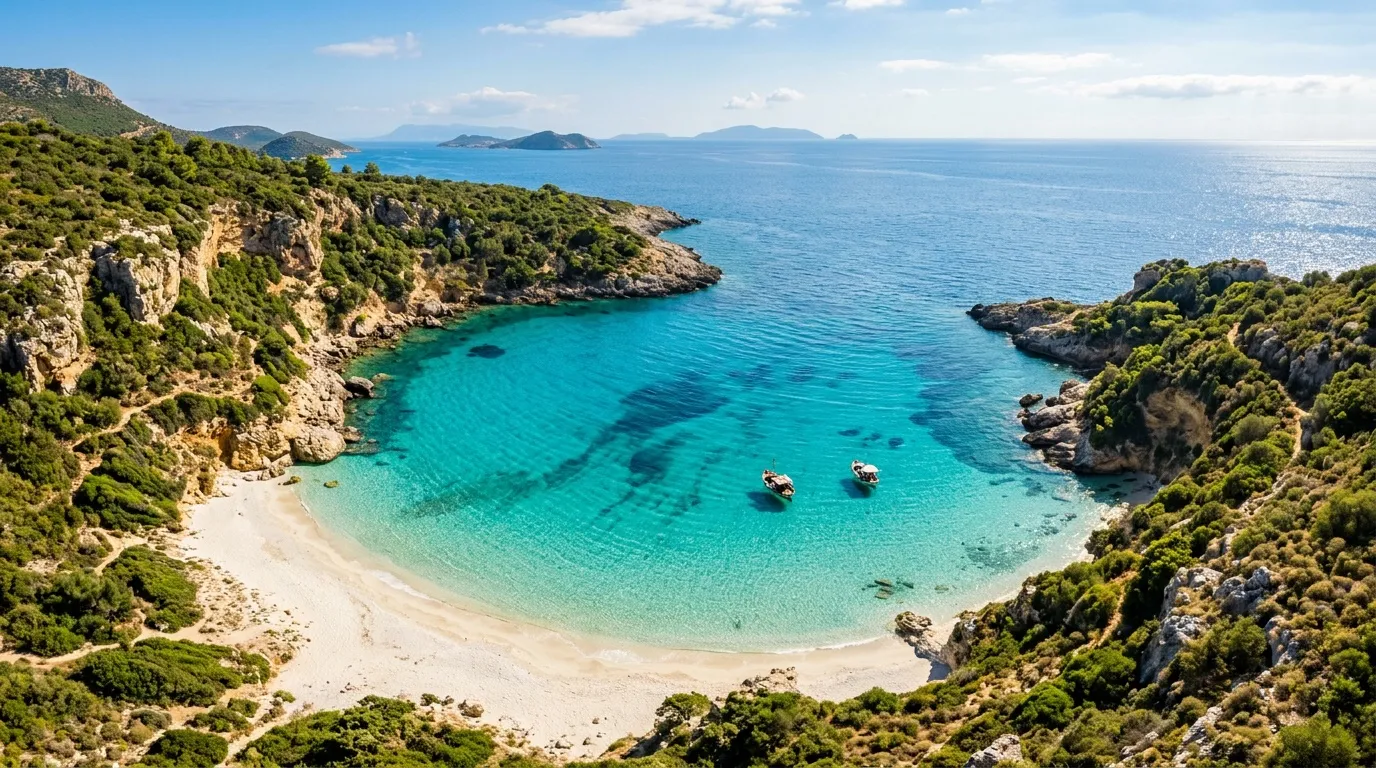 Cette plage corse aux eaux translucides est souvent comparée aux plus beaux lagons du monde