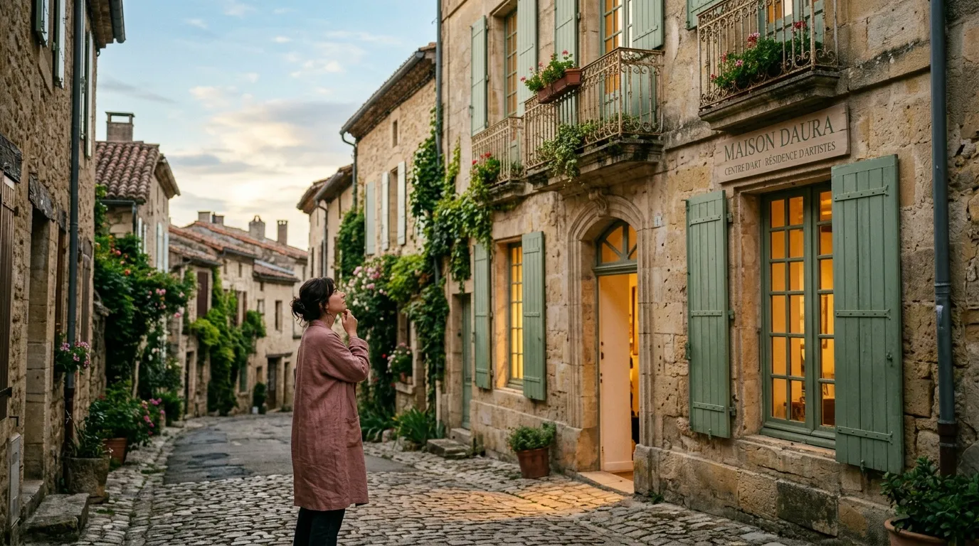 On comprend immédiatement pourquoi ce village fait partie des plus beaux de France dès les premiers pas dans ses ruelles
