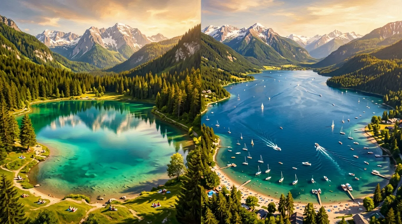 Longtemps éclipsée par Annecy, cette destination alpine possède pourtant un lac aux eaux spectaculaires