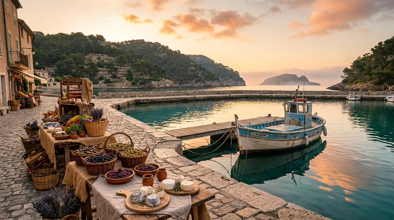 Plus paisible que Saint-Tropez, ce village du Var séduit avec ses ruelles fleuries et son vieux port