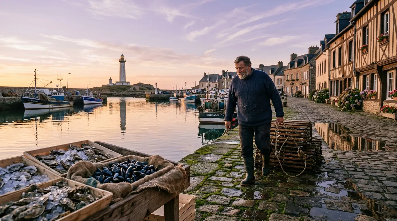 Ce village normand au bord de l'eau fait partie des plus beaux trésors de la Manche
