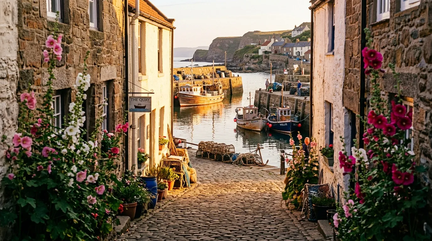 Les Bretons connaissent bien ce petit port coloré, les touristes beaucoup moins