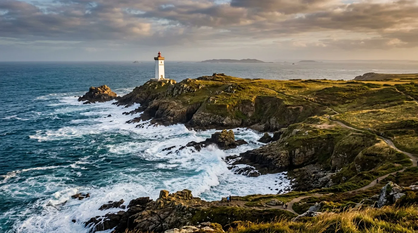 Au bout d'une presqu'île sauvage, ce petit port breton est resté fidèle à son âme de village de pêcheurs