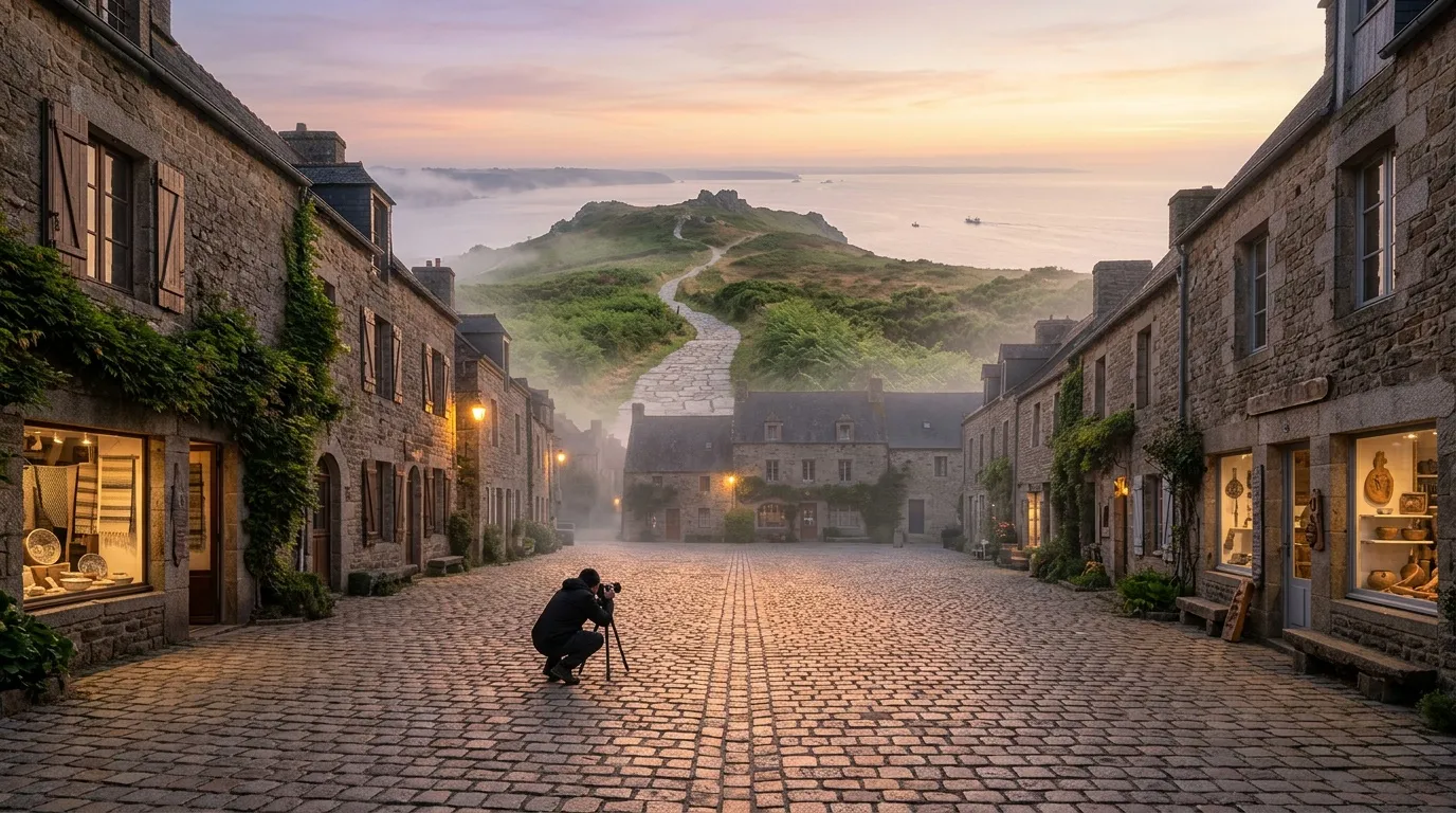 On y vient pour quelques heures, on voudrait y rester plusieurs jours : ce village breton charme dès les premières ruelles
