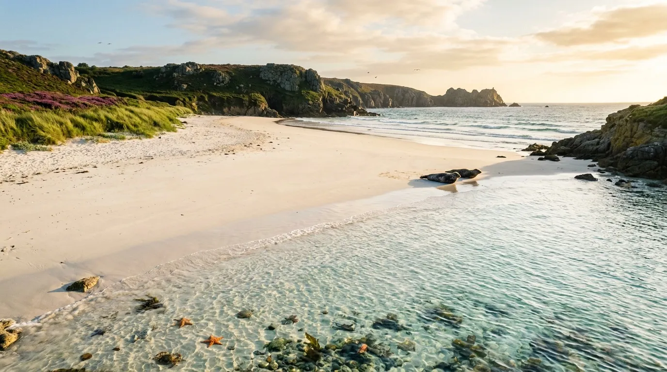 Cette plage bretonne aux eaux cristallines fait oublier les Caraïbes