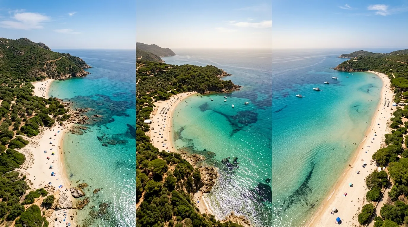 Cette plage méditerranéenne étonne par la couleur de son eau digne des tropiques