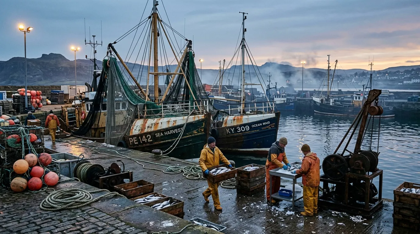 Ce port de pêche est considéré comme l'un des plus authentiques du littoral français