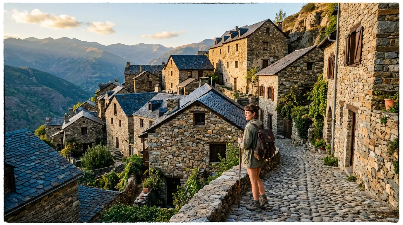 À 1h de Perpignan, ce village catalan offre l'un des plus beaux panoramas sur les Pyrénées