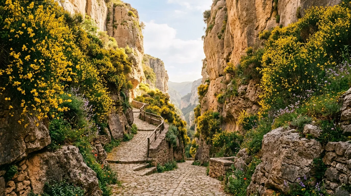 Perché au-dessus des gorges, ce village d'Occitanie offre l'un des points de vue les plus spectaculaires du sud de la France