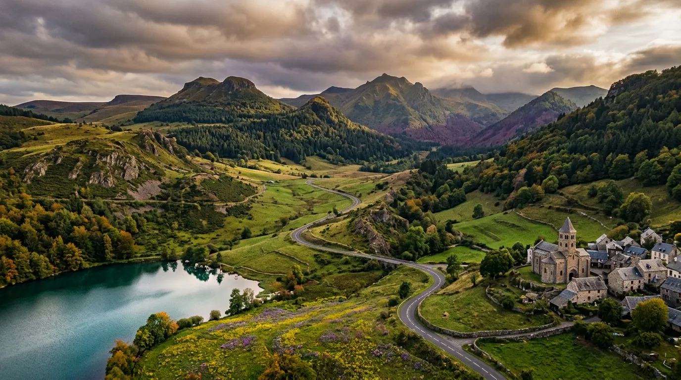 À moins d'1h de Clermont-Ferrand, ce village médiéval cache l'une des plus belles basiliques d'Auvergne